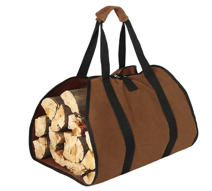 Outdoor Firewood Tote Bag